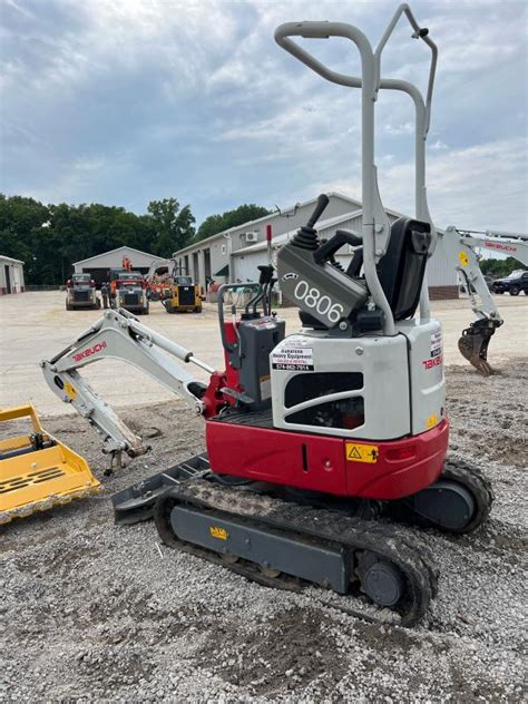 Takeuchi TB108 compact excavator 